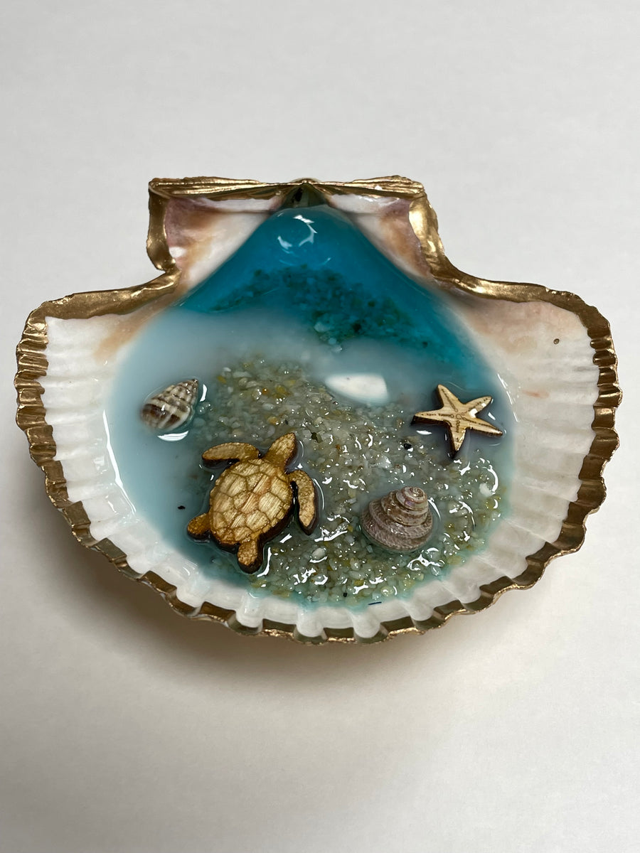 Seashell Mini Beach| Personal Handcrafted Displays