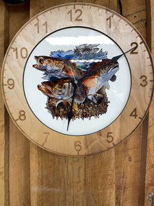 Grand Slam Fish Clock