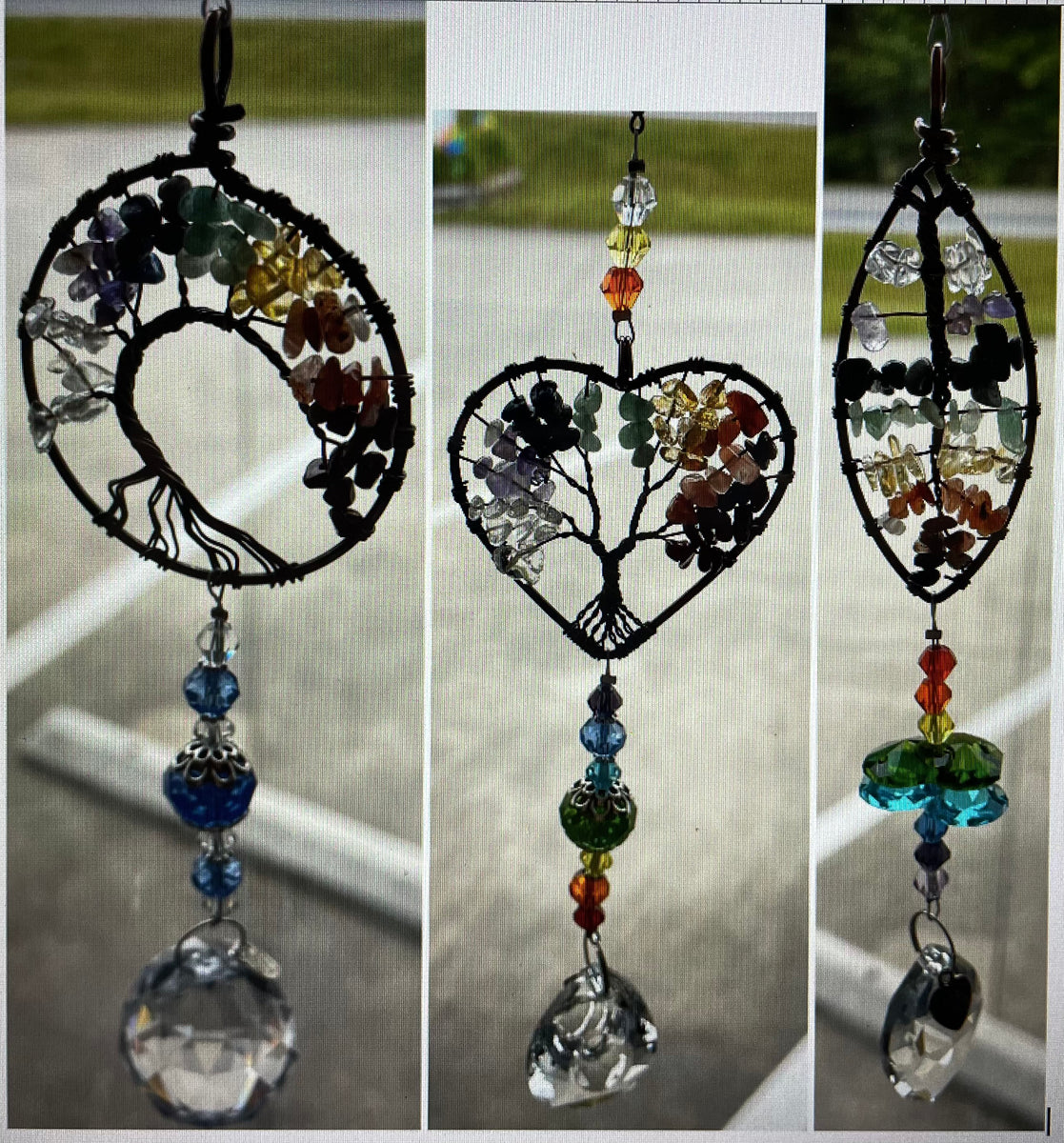 Colorful Suncatchers| Personal Handcrafted Displays