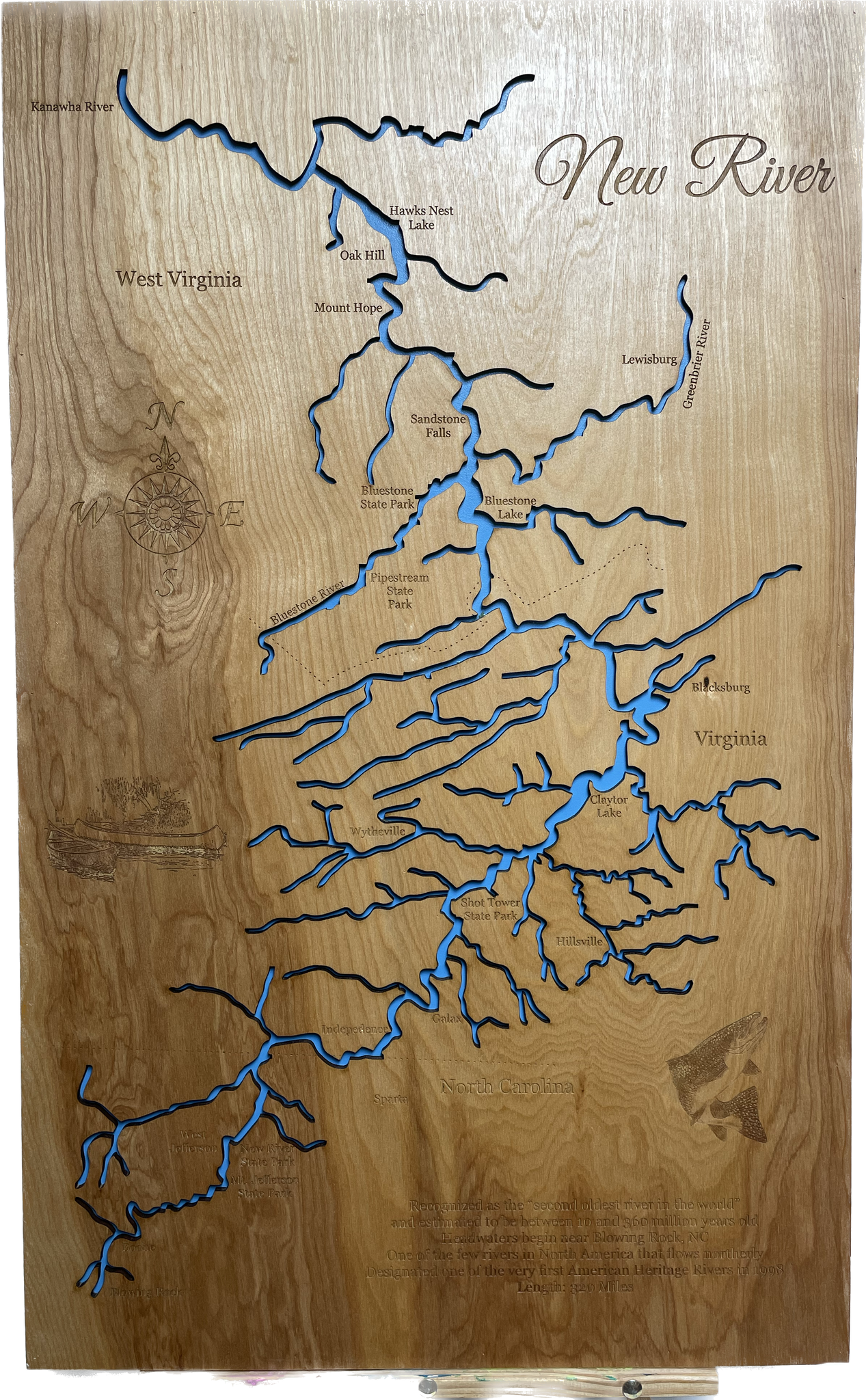 diy wooden map