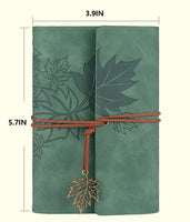 Maple Leaf Vintage Style Notebook