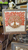 Tree of Life Guest Book - Red