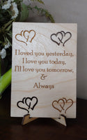 Yesterday Today Tomorrow Greeting Card