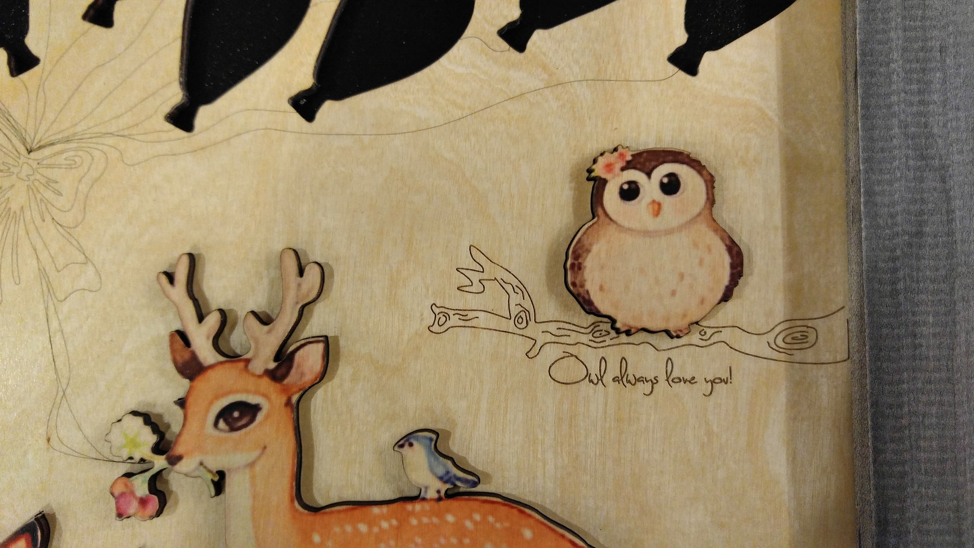 Woodland Animal Baby Shower Guest Book| Personal Handcrafted Displays