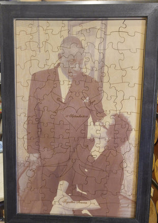 Custom Photo Together Forever Tree Puzzle
