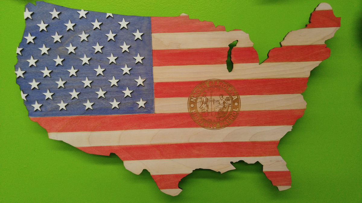 USA Support Flags| Personal Handcrafted Displays