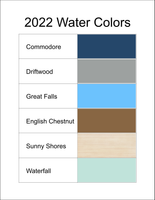 Lake Norman, NC Wood Lake Map - Featuring 2022's Most Popular Colors!