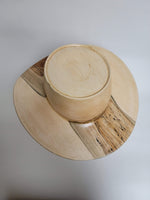 Maple Outback Hat - Rare Wood Turned Men's Headwear #402