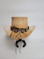 Maple Outback Hat - Rare Wood Turned Men's Headwear #404