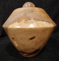 Hand Turned Ambrosia Maple Cremation Urn