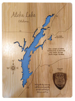 Custom Made Map of Atoka Police. This is our contemporary/Standout style