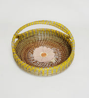 Pine Needle Basket with Handle