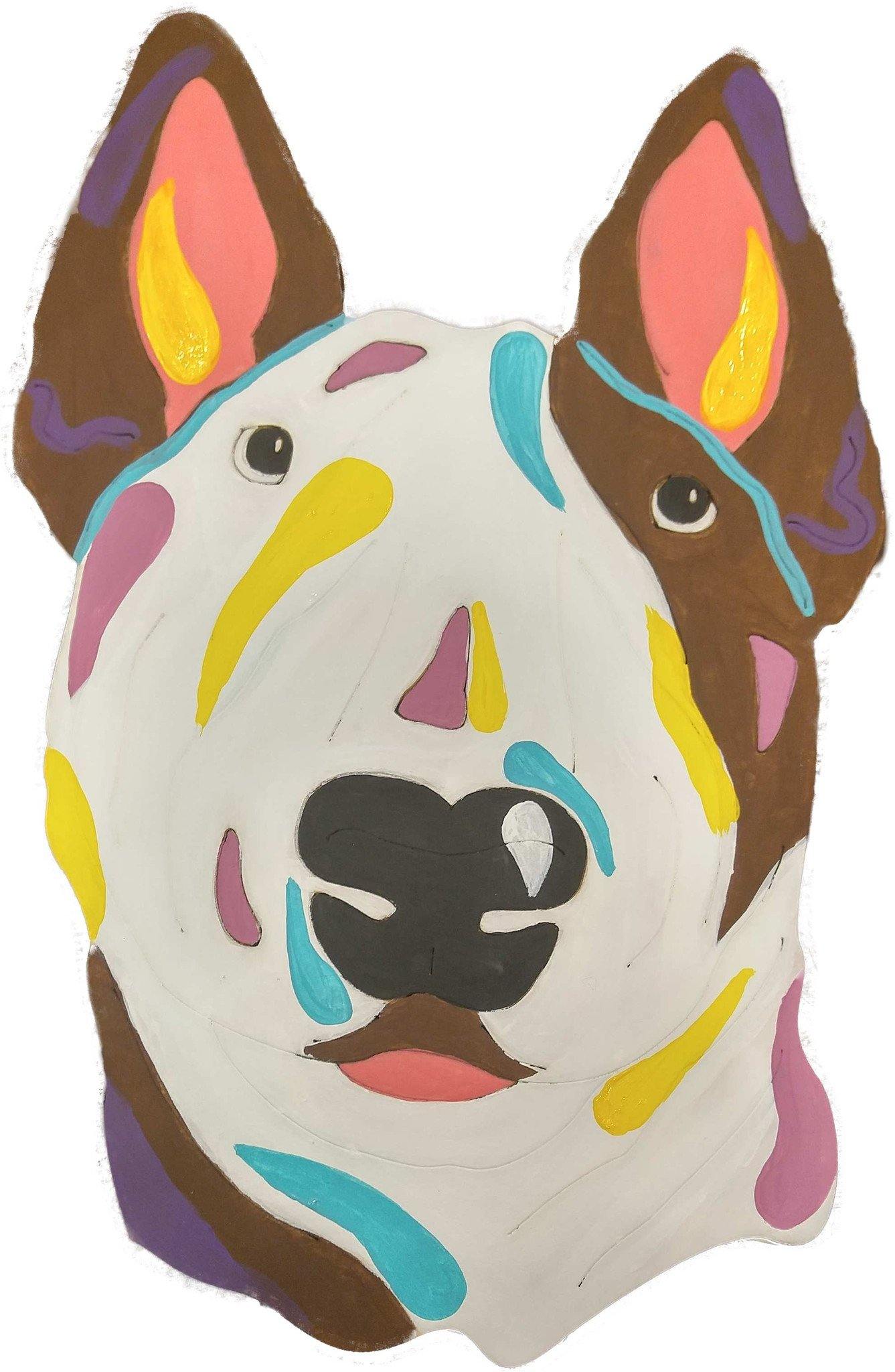Bull Terrier-DIY Pop Art Paint Kit-Earnhardt Collection| Personal