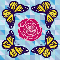 Butterfly Kisses - Barn Quilt - Personal Handcrafted Displays