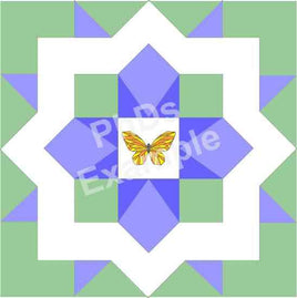 Butterfly with Border Barn Quilt - Wholesale