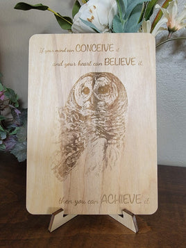 Conceive, Believe, Achieve Greeting Card