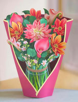 Dahlia Paper Flower Bouquet