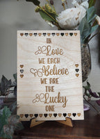Lucky One Greeting Card