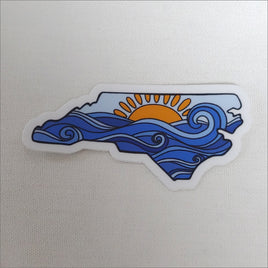 NC Sunset Weather Resistant Sticker