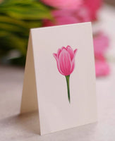 Pink Tulips Paper Flower Bouquet