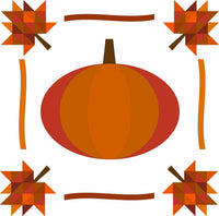 Pumpkin Spice - Barn Quilt