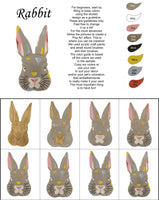 Rabbit-DIY Pop Art Paint Kit