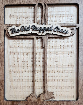 The Old Rugged Cross Plaque