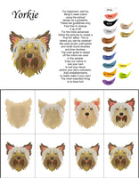 Yorkshire Terrier-DIY Pop Art Paint Kit