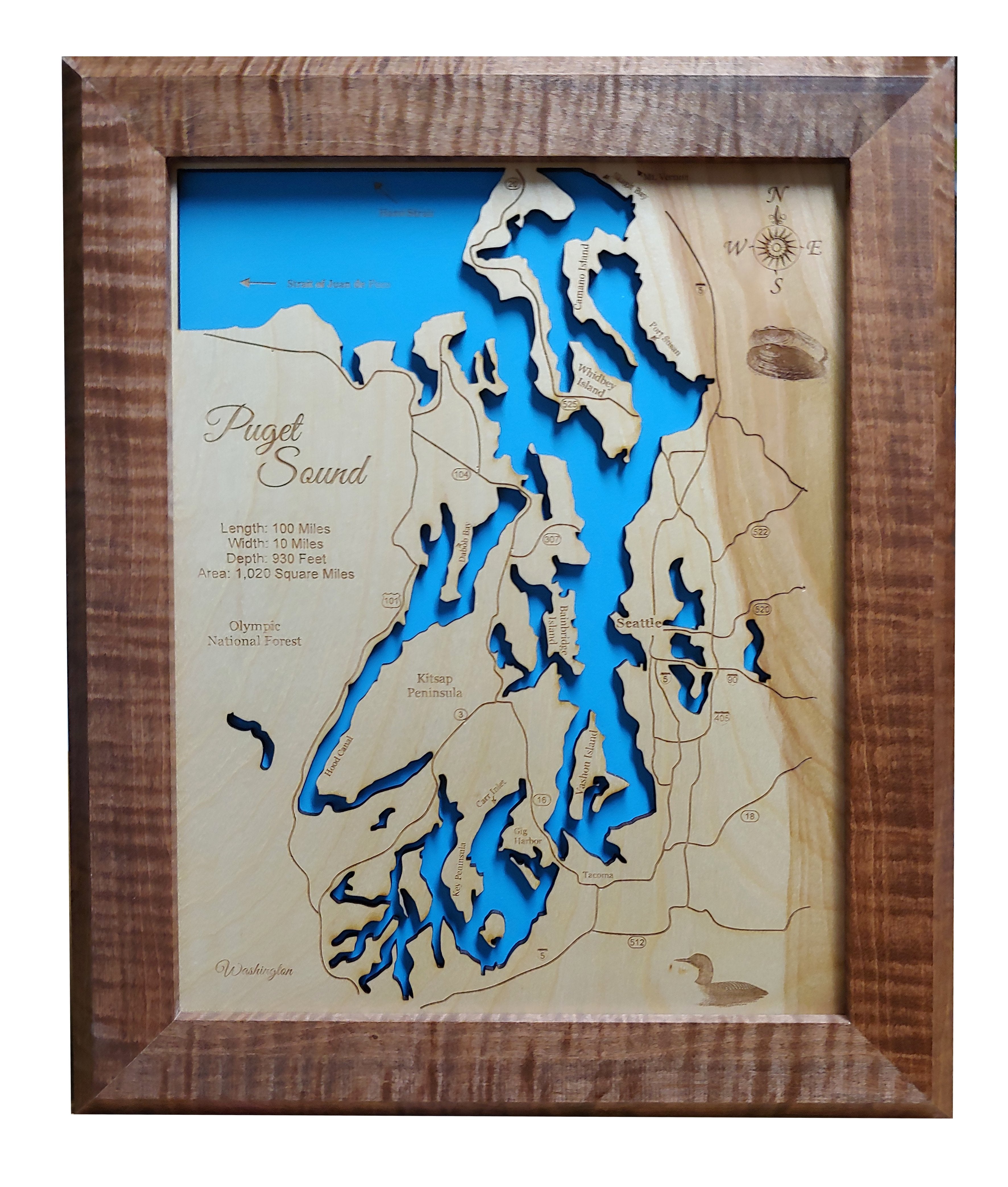 Puget Sound Rope Puget Sound World Map