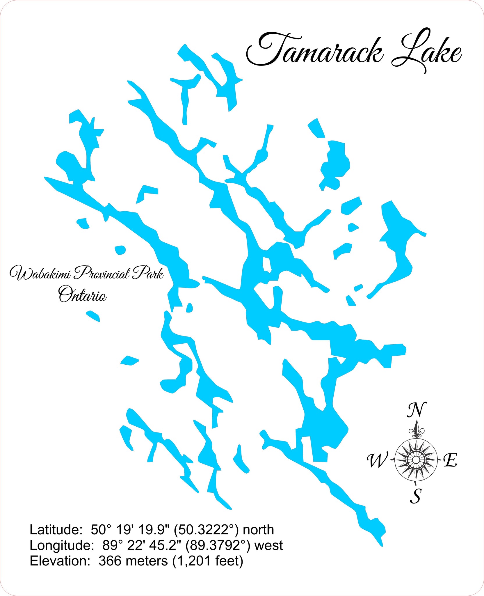 lake ontario map picture